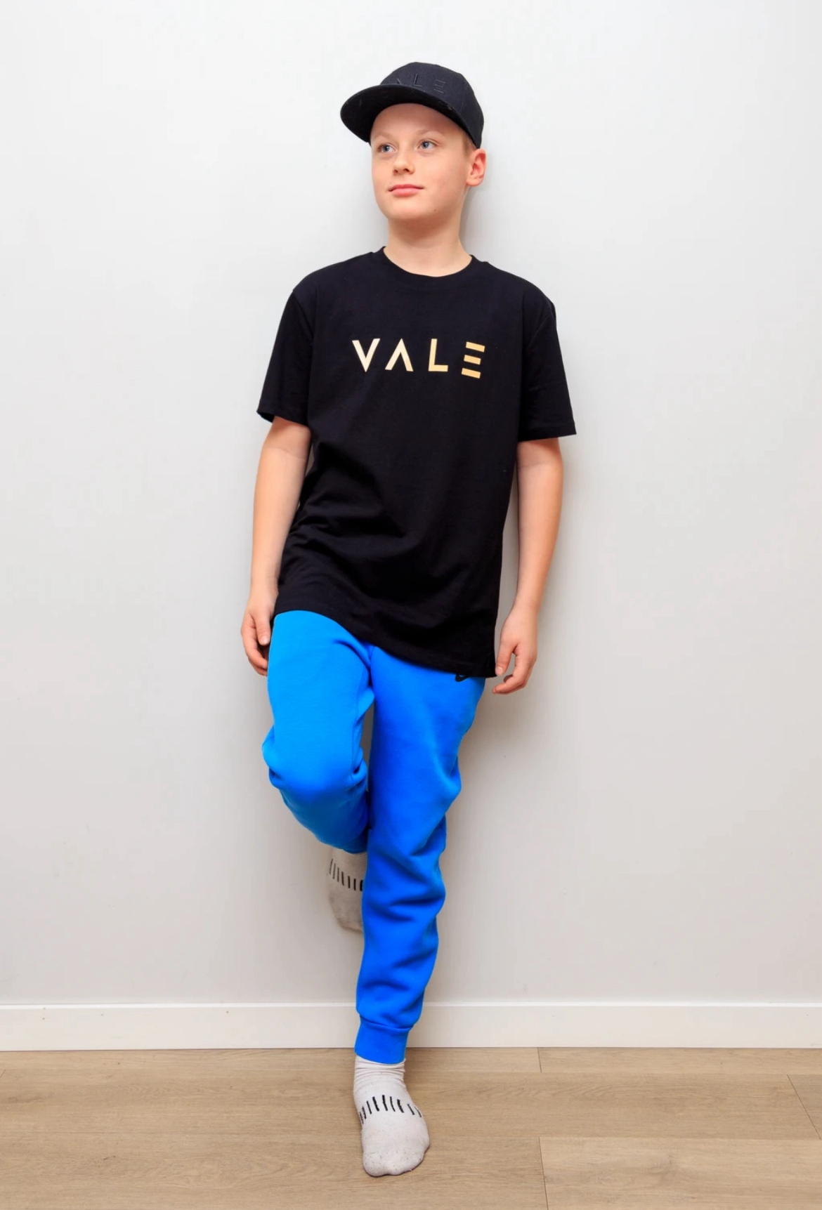 VALE Vida unisex T-paita musta
