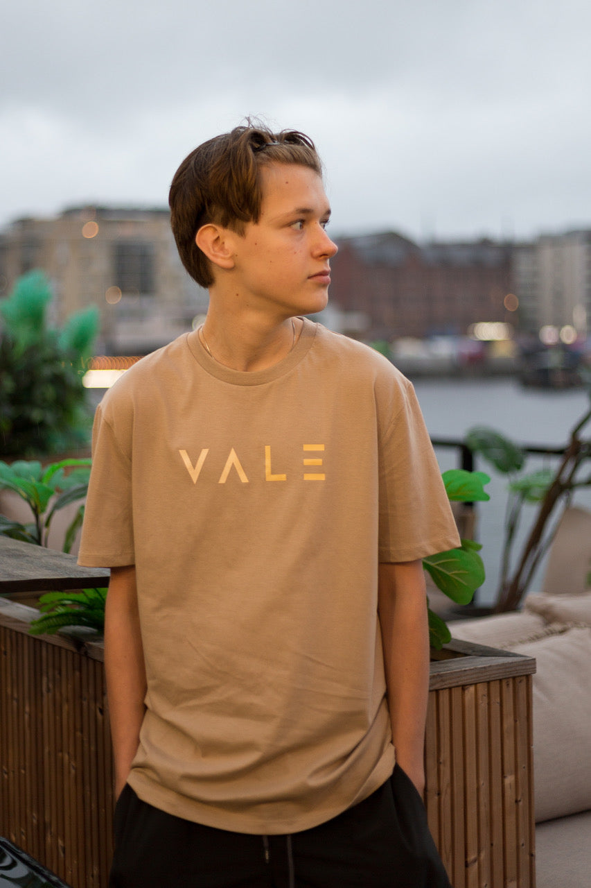 VALE T-paita unisex ruskea