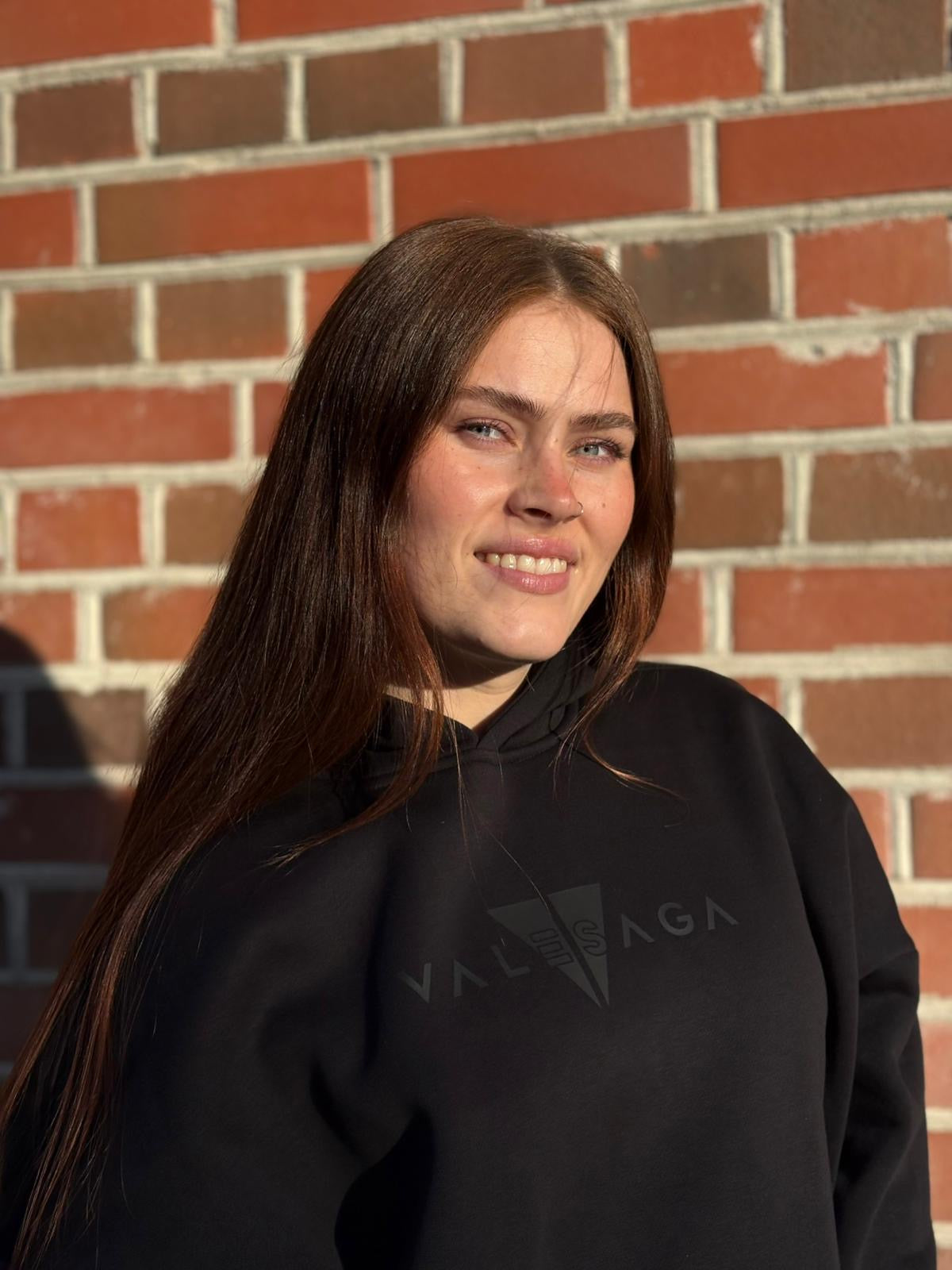 VALESAGA Poder overzize huppari