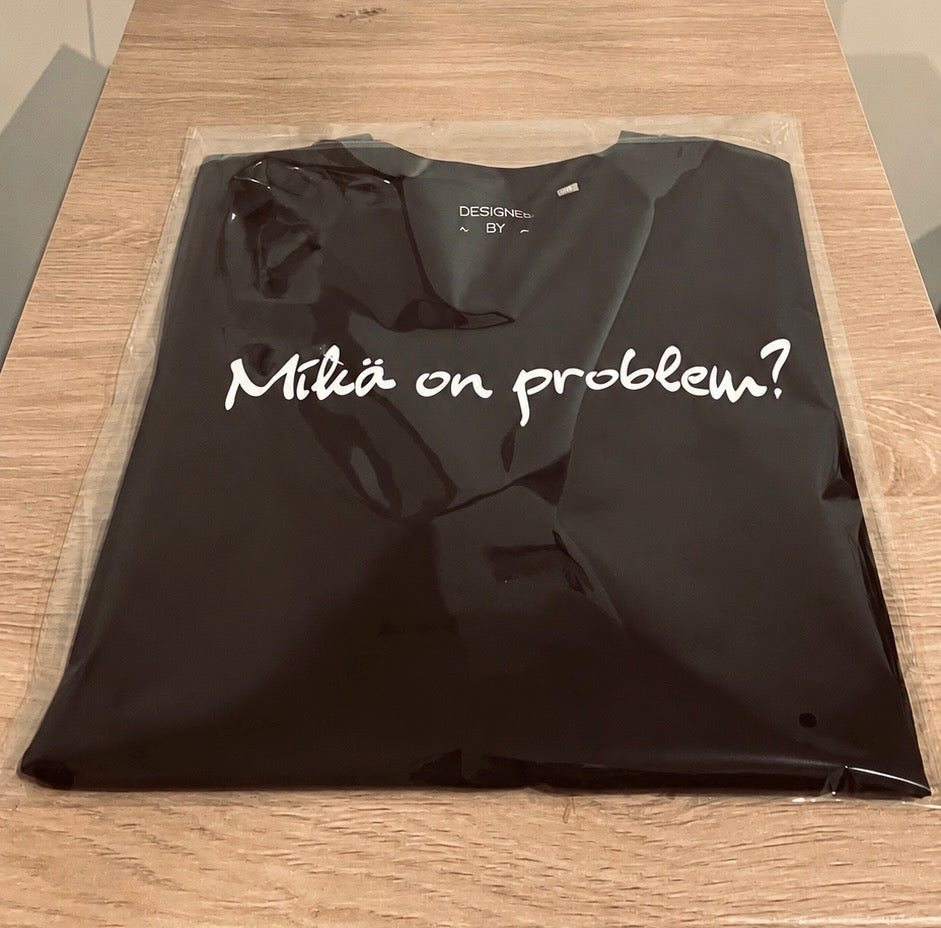 Vale Clothing x Pyry Laakso Blanco "Mikä on problem?"