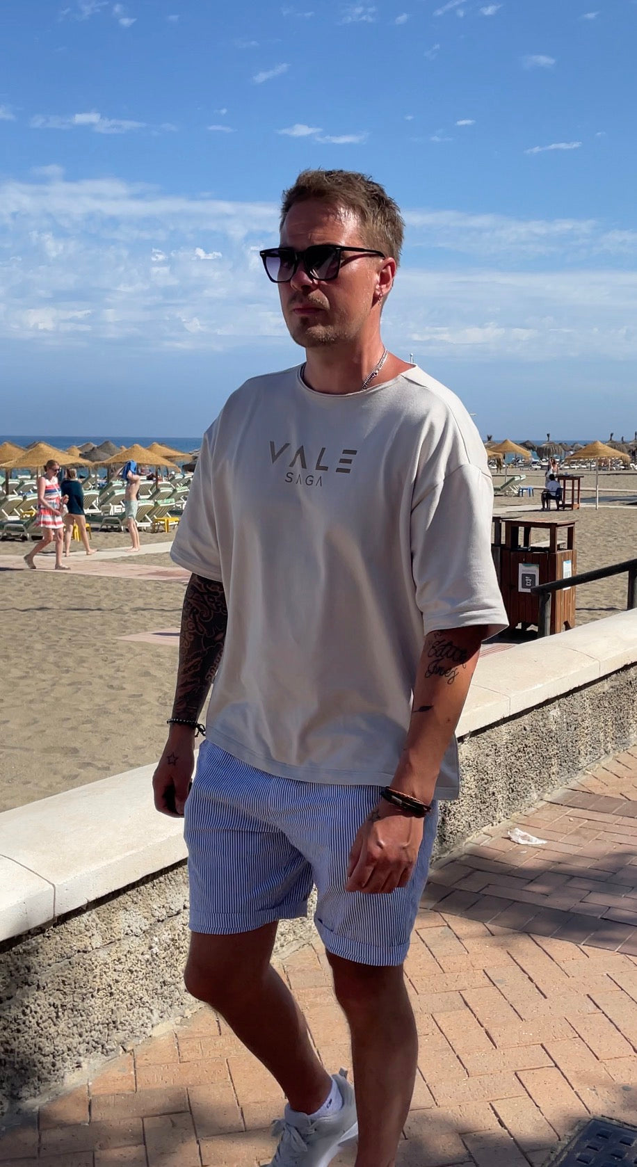 VALESAGA Artico overzize t-paita