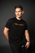 VALE Clothing x Pyry Laakso unisex musta T-paita