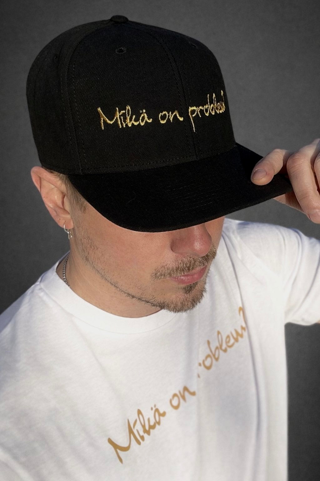 VALE Clothing x Pyry Laakso Negro lippis
