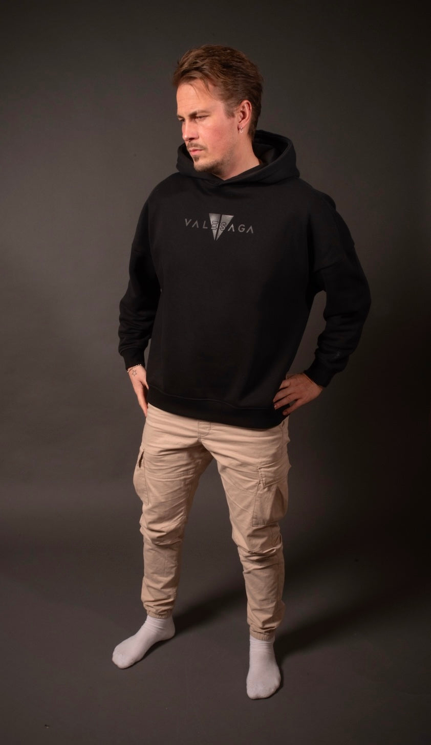 VALESAGA Poder overzize huppari